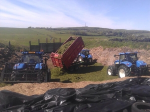 Taylor Holloway's Marshall QM Silage Trailer